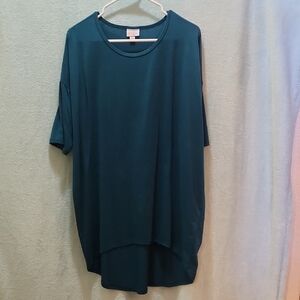 LuLaRoe Deep Teal Short Sleeve Tee